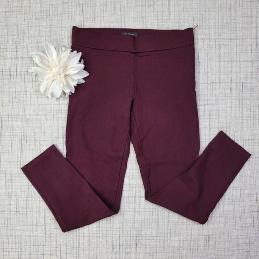 Ann Taylor Women's Plum Rose Trousers Casual Ankle Pants Size 4